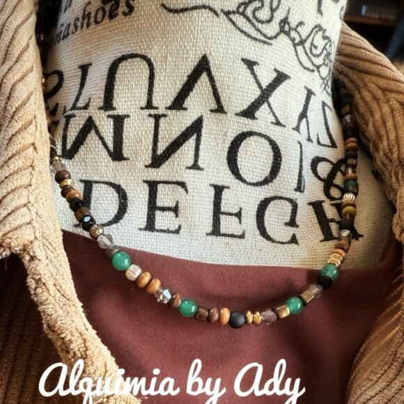 AVENTURINE BEADED NECKLACE - Picture 3 of 3